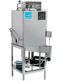CMA Dishmachines E-AH-EXT Extended-Door Single Rack Low Temperature, Chemical Sanitizing Straight Dishwasher - 115V